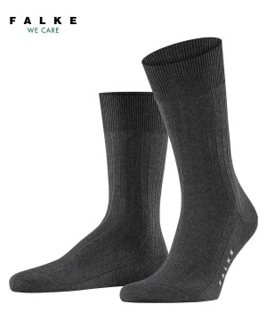 Calzini Uomo Falke Milano Socks Grigie | EUSQ19065