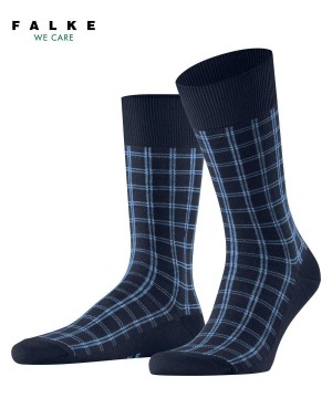 Calzini Uomo Falke Modern Tailor Socks Blu | YZWE68137