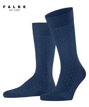 Calzini Uomo Falke Polished Dot Socks Blu | PTNO93650