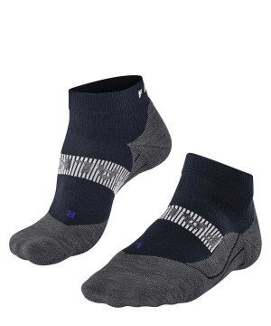 Calzini Uomo Falke RU4 Endurance Cool Short Running Short sock Blu | VJOZ63409