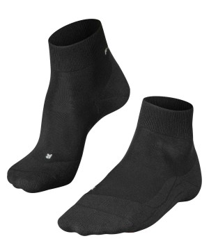 Calzini Uomo Falke RU4 Light Performance Short Running Short sock Nere | IHKU19275