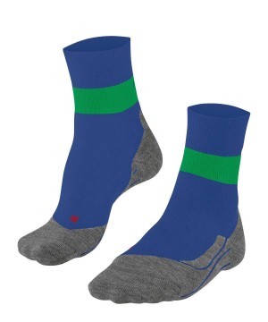 Calzini Uomo Falke RU Compression Stabilizing Running Socks Blu | HCEB80345