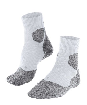 Calzini Uomo Falke RU Trail Grip Running Socks Bianche | KQAF01432