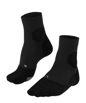 Calzini Uomo Falke RU Trail Grip Running Socks Nere | QICT04521