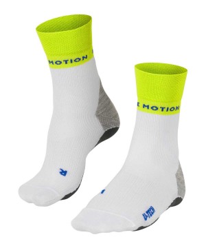 Calzini Uomo Falke RU True Motion Nevos Running Socks Bianche | GPFD24607