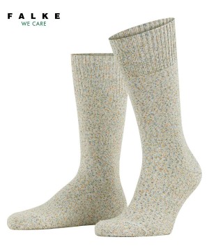 Calzini Uomo Falke Rain Dye Socks Verdi | DHIW73892