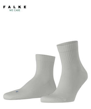 Calzini Uomo Falke Run Rib Short sock Grigie | FDBG31645