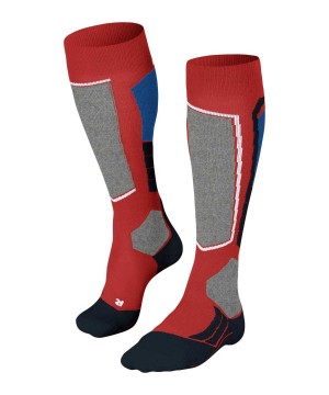 Calzini Uomo Falke SK2 Intermediate Skiing Knee-high Socks Arancioni | MYNE20485