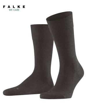 Calzini Uomo Falke Sensitive Berlin Socks Marroni | SOFU54329