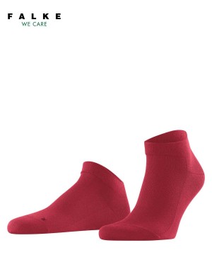 Calzini Uomo Falke Sensitive London Sneaker socks Rosse | YIXD62483