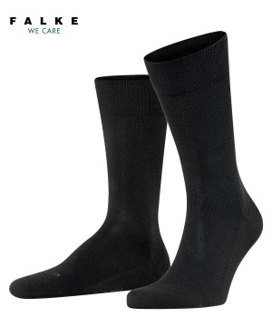 Calzini Uomo Falke Sensitive London Socks Nere | XIQB76130