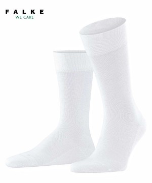 Calzini Uomo Falke Sensitive London Socks Bianche | ZQUW27130