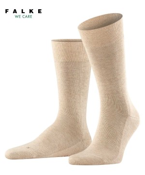 Calzini Uomo Falke Sensitive London Socks Beige | XKSU17324