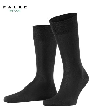 Calzini Uomo Falke Sensitive Malaga Socks Nere | ITAX02487