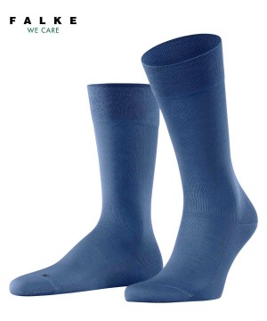 Calzini Uomo Falke Sensitive Malaga Socks Blu | BTOE63218