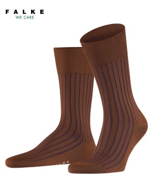 Calzini Uomo Falke Shadow Socks Marroni | IVPZ96587