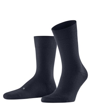 Calzini Uomo Falke Stabilizing Wool Everyday Socks Blu | TGDE59461