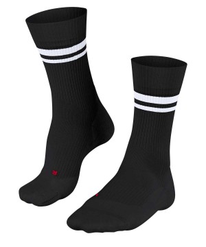 Calzini Uomo Falke TE4 Classic Tennis Socks Nere | YKQJ97140