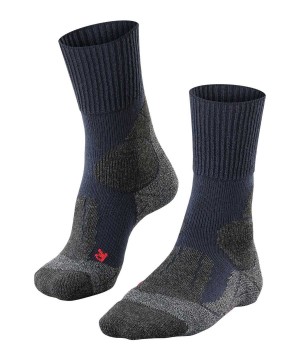 Calzini Uomo Falke TK1 Adventure Trekking Socks Blu | FAUH64193