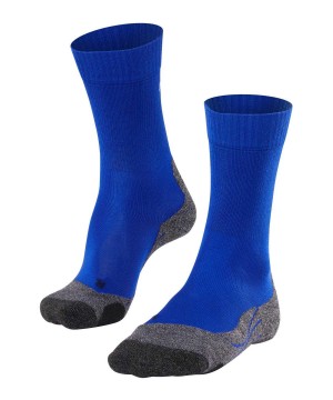 Calzini Uomo Falke TK2 Explore Cool Trekking Socks Blu | AMRX47251