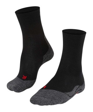 Calzini Uomo Falke TK2 Explore Sensitive Trekking Socks Nere | KYNG68943