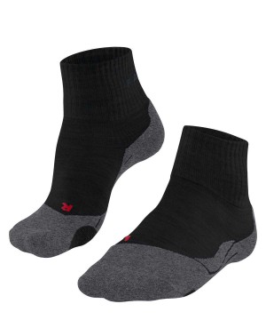 Calzini Uomo Falke TK2 Explore Short Trekking Short sock Nere | NKAY30619