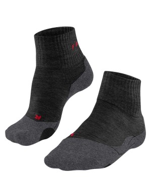 Calzini Uomo Falke TK2 Explore Short Trekking Short sock Grigie | MBZA28170