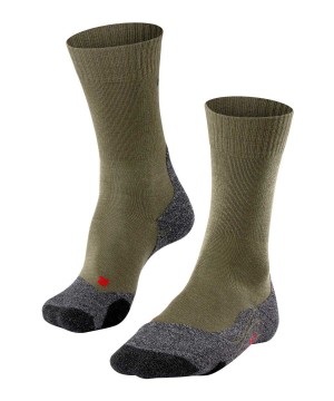 Calzini Uomo Falke TK2 Explore Trekking Socks Verdi | ZQPD72104