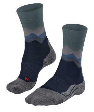 Calzini Uomo Falke TK2 Explore Trekking Socks Blu | ZFVK48796