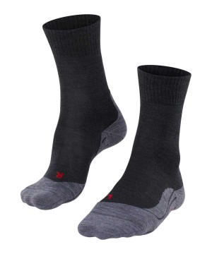 Calzini Uomo Falke TK5 Wander Trekking Socks Grigie | XKRZ34092