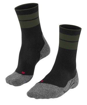 Calzini Uomo Falke TK Stabilizing Trekking Socks Nere | YGZT76139