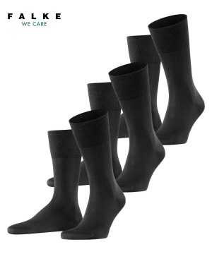 Calzini Uomo Falke Tiago 3-Pack Socks Nere | XNRI89521