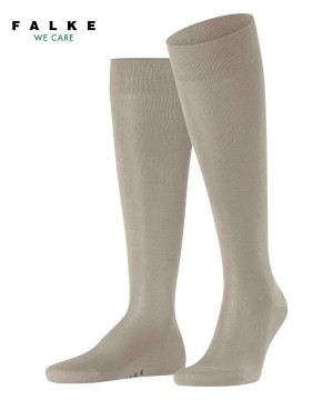 Calzini Uomo Falke Tiago Knee-high Socks Beige | HJYL62739