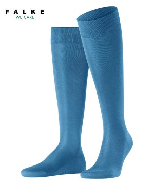 Calzini Uomo Falke Tiago Knee-high Socks Blu | PQZM29876