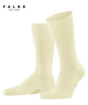 Calzini Uomo Falke Tiago Socks Beige | DLZE61704