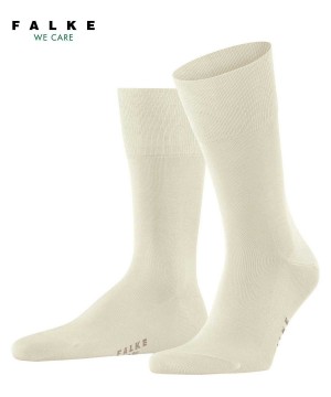 Calzini Uomo Falke Tiago Socks Beige | JLQV63298