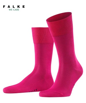 Calzini Uomo Falke Tiago Socks Rosse | VUTM03275