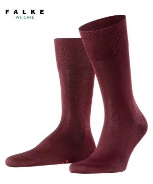 Calzini Uomo Falke Tiago Socks Rosse | WYRU94563