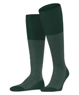 Calzini Uomo Falke Uptown Tie Knee-high Socks Verdi | OXWP38079