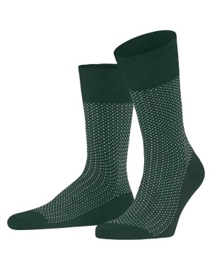 Calzini Uomo Falke Uptown Tie Socks Verdi | WSCZ51629