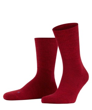 Calzini Uomo Falke Walkie Light Boot socks Rosse | VQTJ67241