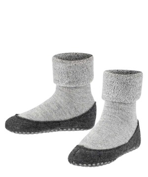 House Socks & Slippers Bambino Falke Cosyshoe Minis Slippers Grigie | BRHI81739