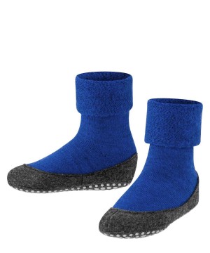 House Socks & Slippers Bambino Falke Cosyshoe Teens Slippers Blu | UKEJ93458