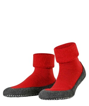 House Socks & Slippers Uomo Falke Cosyshoe Slippers Rosse | MZYC54023