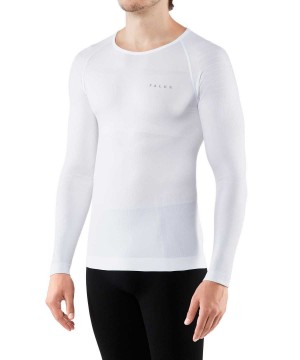 Long Sleeve T-Shirts Uomo Falke Long sleeve shirt Warm Bianche | BZKV82917