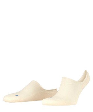 No Show Socks Donna Falke Keep Warm Invisibles Bianche | QEKW63170