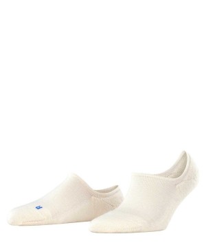 No Show Socks Donna Falke Keep Warm Invisibles Bianche | AWGB78549