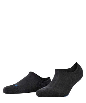 No Show Socks Donna Falke Keep Warm Invisibles Nere | DJNM68510