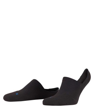 No Show Socks Uomo Falke Cool Kick Invisibles Nere | QDGK64519