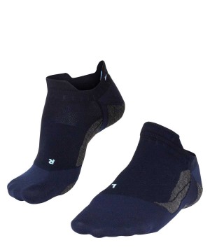 No Show Socks Uomo Falke GO5 Invisible Golf Invisibles Blu | LZER04319